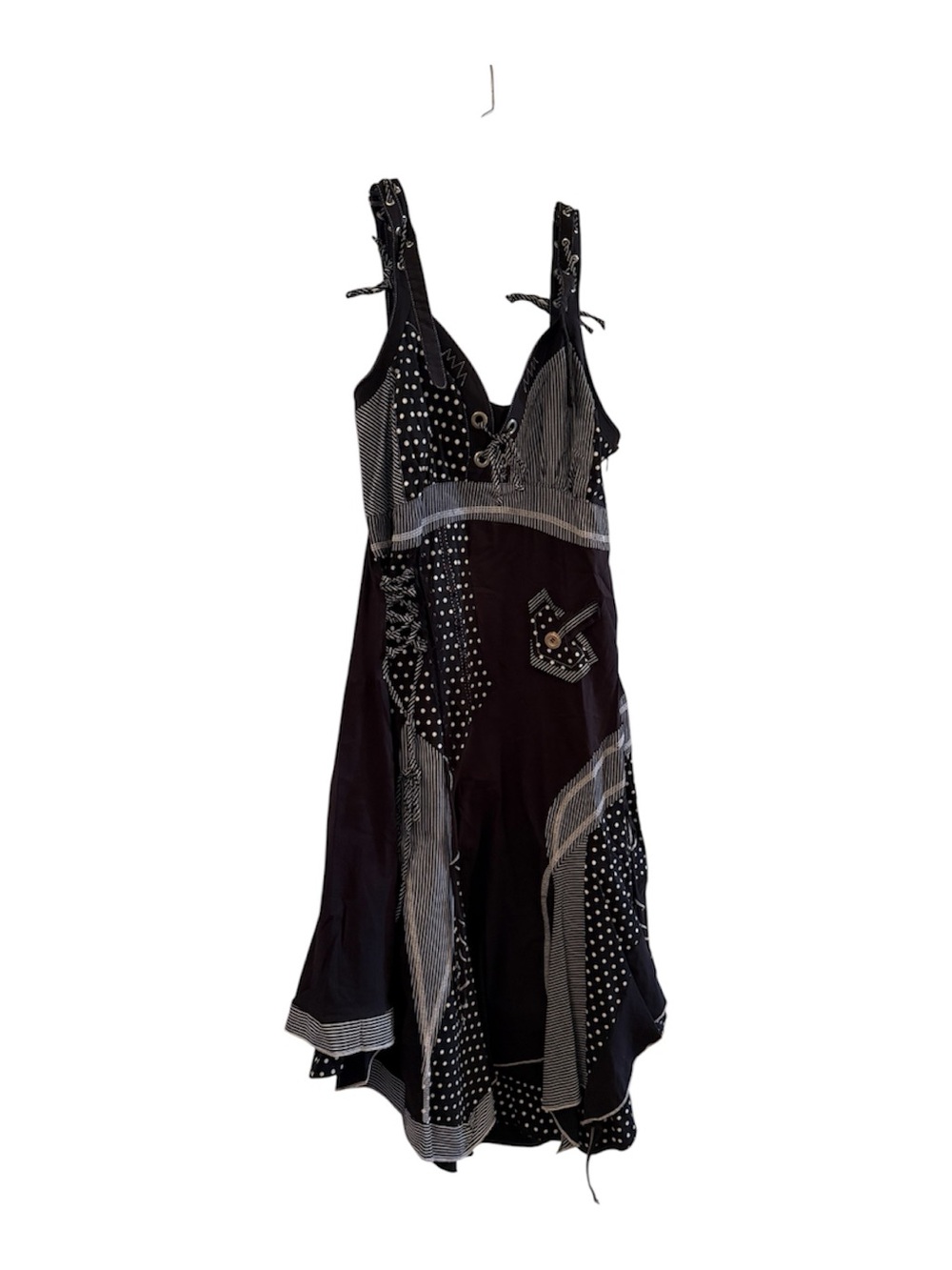 Jane & John Black&White  Patchwork Dress